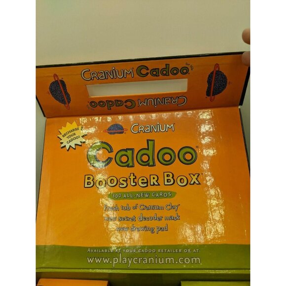 Cranium Cadoo Game 2002 Box ONLY Replacement Part Piece Black Insert - Picture 6 of 7